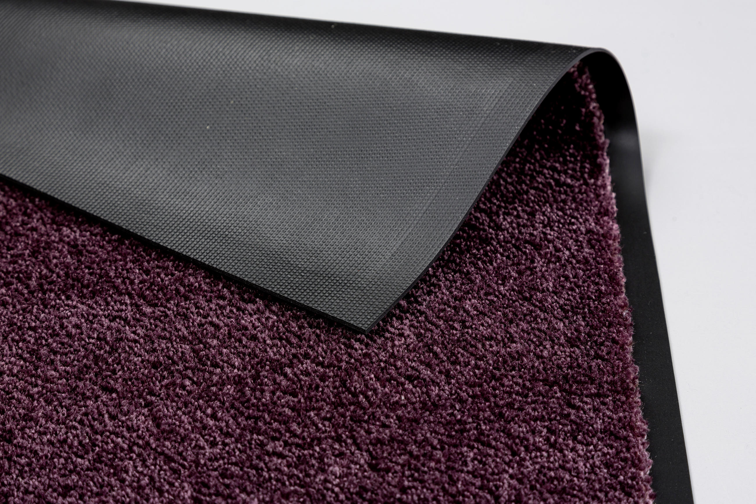 FUßMATTE  50/70 cm  Weinrot  - Weinrot, KONVENTIONELL, Textil (50/70cm) - Schöner Wohnen