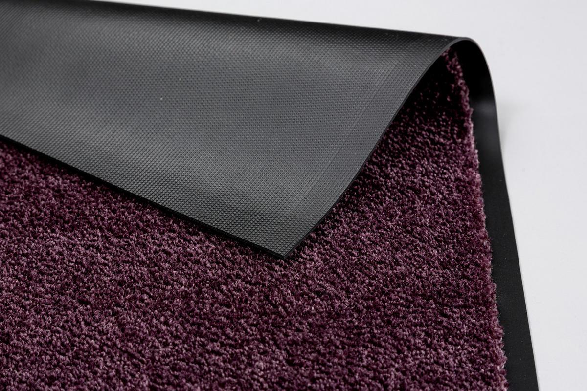 FUßMATTE  50/70 cm  Weinrot  - Weinrot, KONVENTIONELL, Textil (50/70cm) - Schöner Wohnen