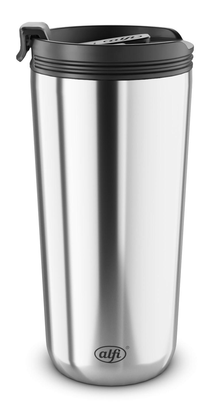 THERMOBECHER ISO COFFEE MUG 0,4 L  - Edelstahlfarben, Design, Metall (0,4l) - Alfi