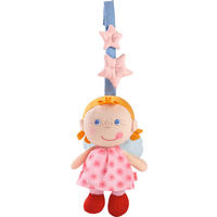 BABYSCHALENMOBILE Schutzengelchen  - Rosa, Basics, Textil (9,5/25,5cm) - Haba