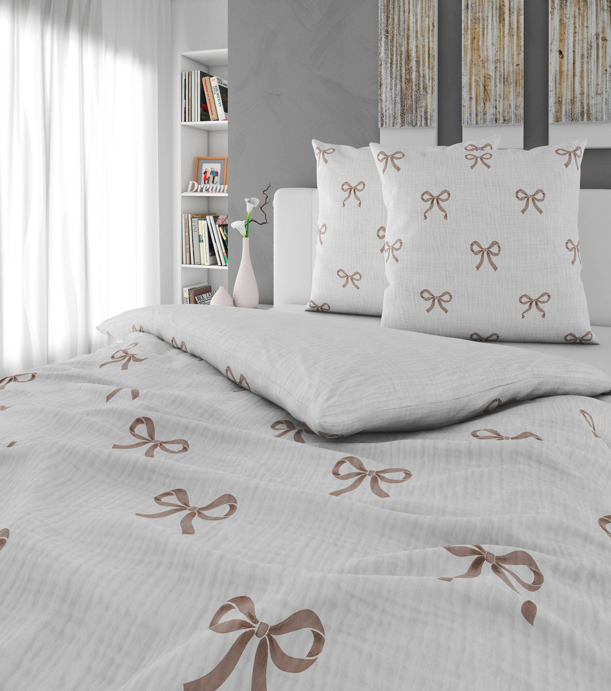 BETTWÄSCHE Musselin 200/200 cm  - Textil (200/200cm) - Esposa