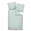 WENDEBETTWÄSCHE Giorgio Makosatin 155/220 cm  - Jadegrün/Weiß, KONVENTIONELL, Textil (155/220cm) - Janine