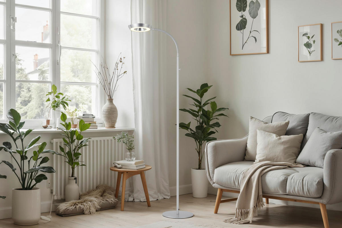 LED-STEHLEUCHTE SMART 14,5/145 cm Modern  - Design (14,5/145cm) - BOPP