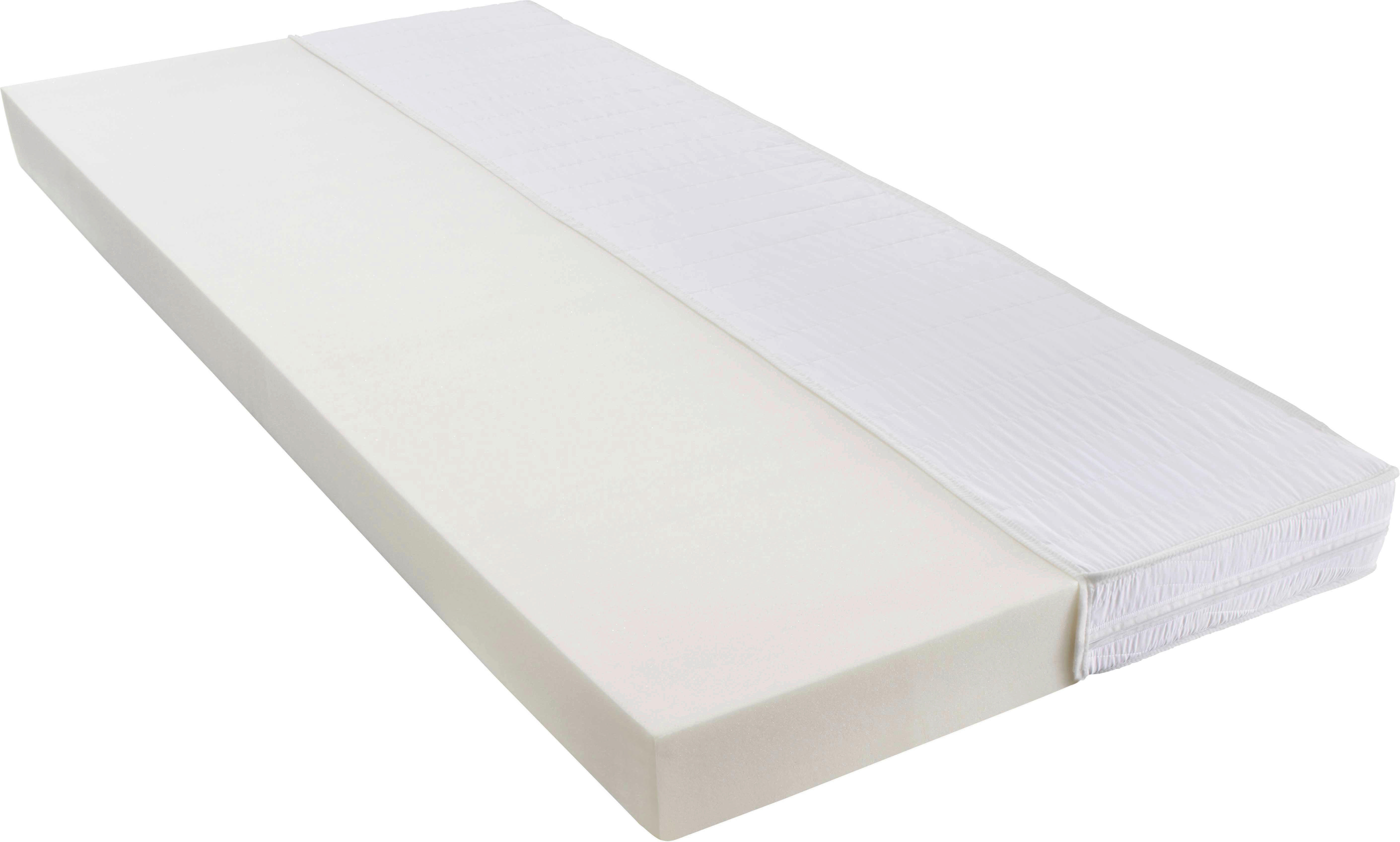 KOMFORTSCHAUMMATRATZE Höhe ca. 13 cm  - Weiß, Basics, Textil (140/200cm) - Carryhome