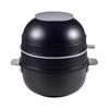 KOCHTOPFSET 10-teilig  - Schwarz, Basics, Glas/Metall (30.3/32/32.6cm) - Masterpro