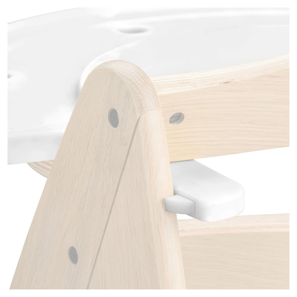 ESS- UND SPIELBRETT Arketa Play Tray  - Weiß, Basics, Kunststoff (46/4,6/58cm) - Hauck