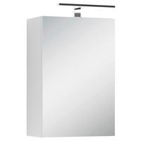 SPIEGELSCHRANK 40/60/20 cm  - Weiß, MODERN, Glas/Holzwerkstoff (40/60/20cm) - MID.YOU