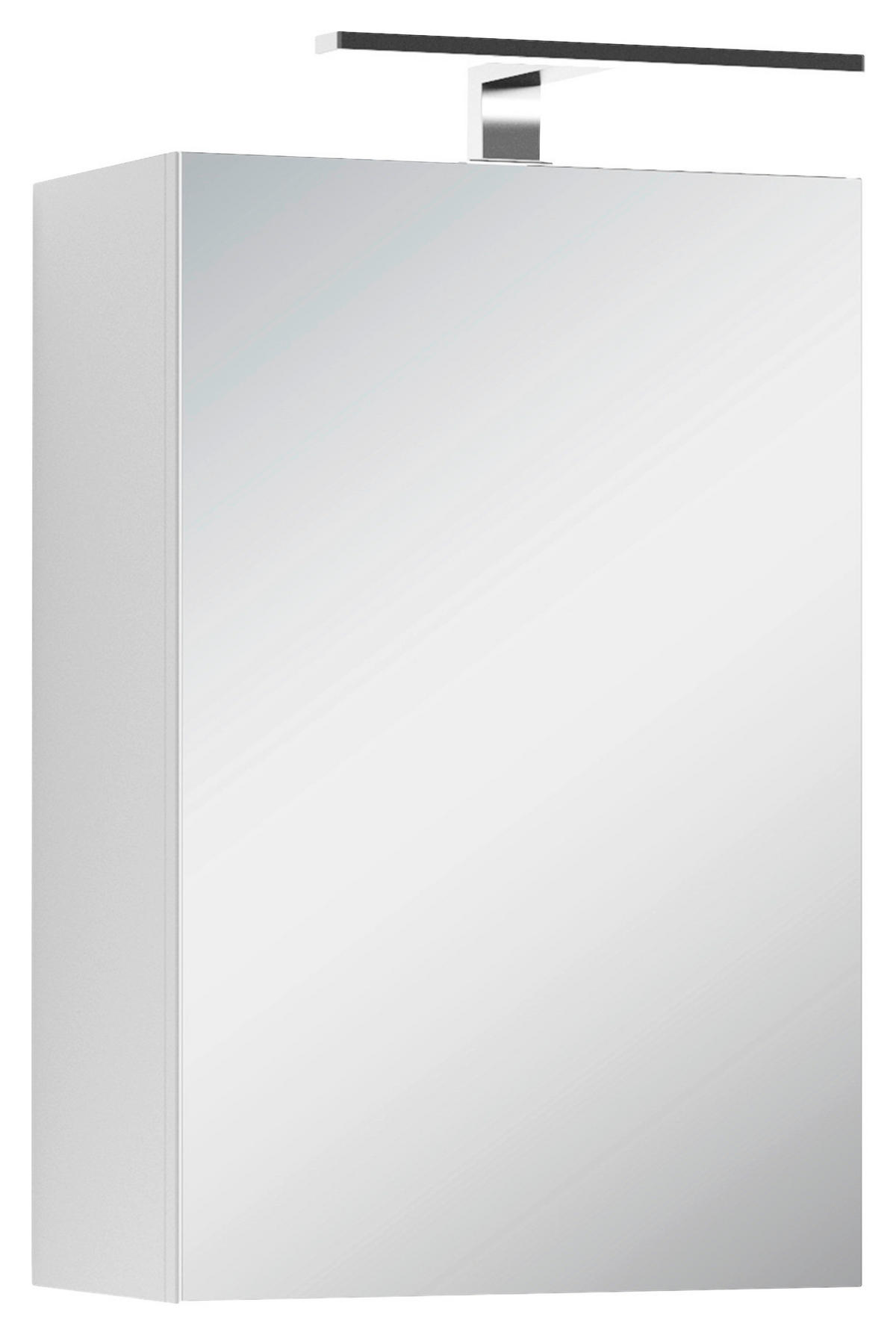 SPIEGELSCHRANK 40/60/20 cm  - Weiß, MODERN, Glas/Holzwerkstoff (40/60/20cm) - MID.YOU