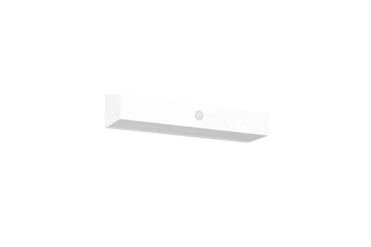 AUßENWANDLEUCHTE SILVES 30,3/6/9,4 cm   - Weiß, KONVENTIONELL, Kunststoff (30,3/6/9,4cm)