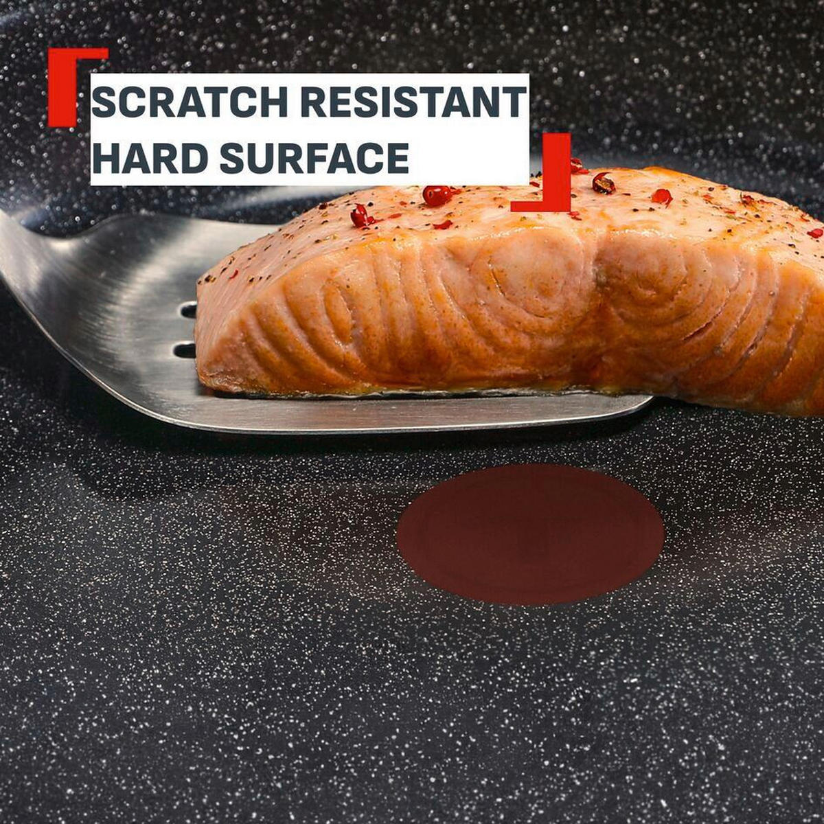 PONEV ZA PEČENJE Expertise 20 cm keramična prevleka  - črna, Basics, kovina (20cm) - Tefal