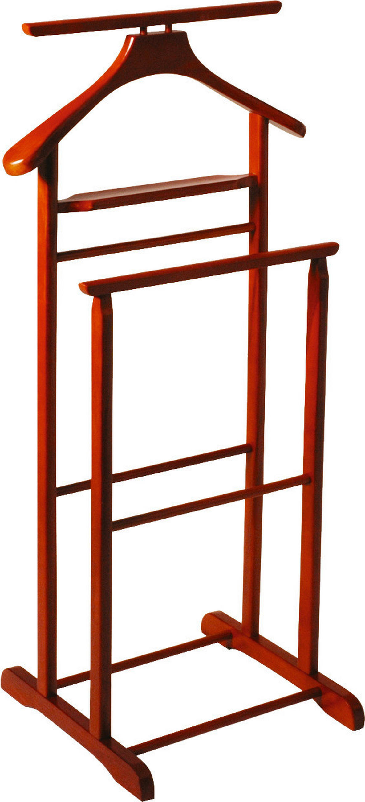 HERRENDIENER Kirschbaumfarben  - Kirschbaumfarben, KONVENTIONELL, Holz (47/102/36cm)