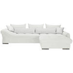 ECKSOFA Naturfarben Cord Zierkissen, Rückenkissen, Rücken echt  - Chromfarben/Naturfarben, KONVENTIONELL, Textil/Metall (335/225cm) - Carryhome
