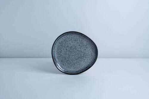 DESSERTTELLER Schwarz SÖREN  - Schwarz, LIFESTYLE, Keramik (23/2,7/22cm) - Novel