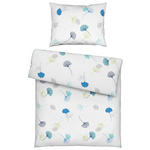 BETTWÄSCHE Melanie Seersucker 140/200 cm  - Blau/Grün, KONVENTIONELL, Textil (140/200cm) - Esposa
