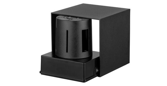 LED-WANDLEUCHTE 10/10/10 cm - Schwarz, Basics, Kunststoff/Metall (10/10/10cm) - Novel