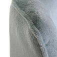 OHRENSESSEL Plüsch Mintgrün  - Schwarz/Hellblau, KONVENTIONELL, Textil/Metall (83/110/92cm) - Carryhome