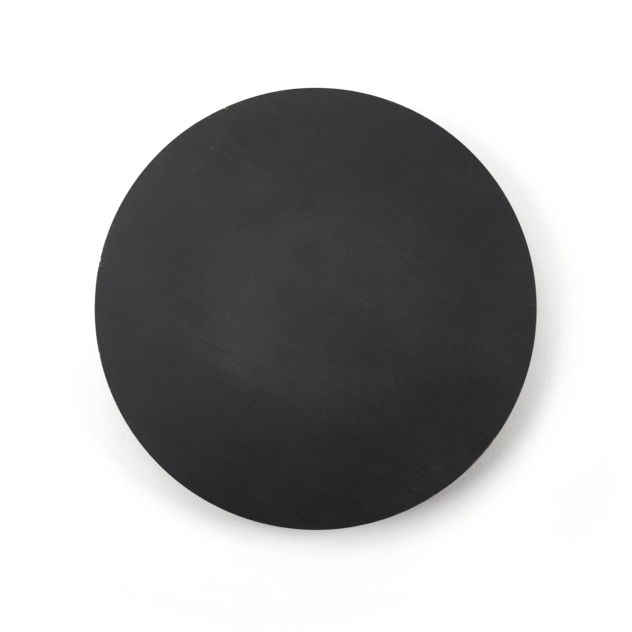 LED-WANDLEUCHTE Gr. 661 Wandleuchten rund Backlight 25 cm  - Schwarz, KONVENTIONELL, Metall (25cm) - Ambiente