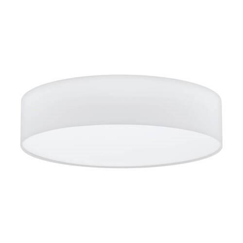 DECKENLEUCHTE 57/15 cm   - Weiß, Design, Textil/Metall (57/15cm) - Eglo