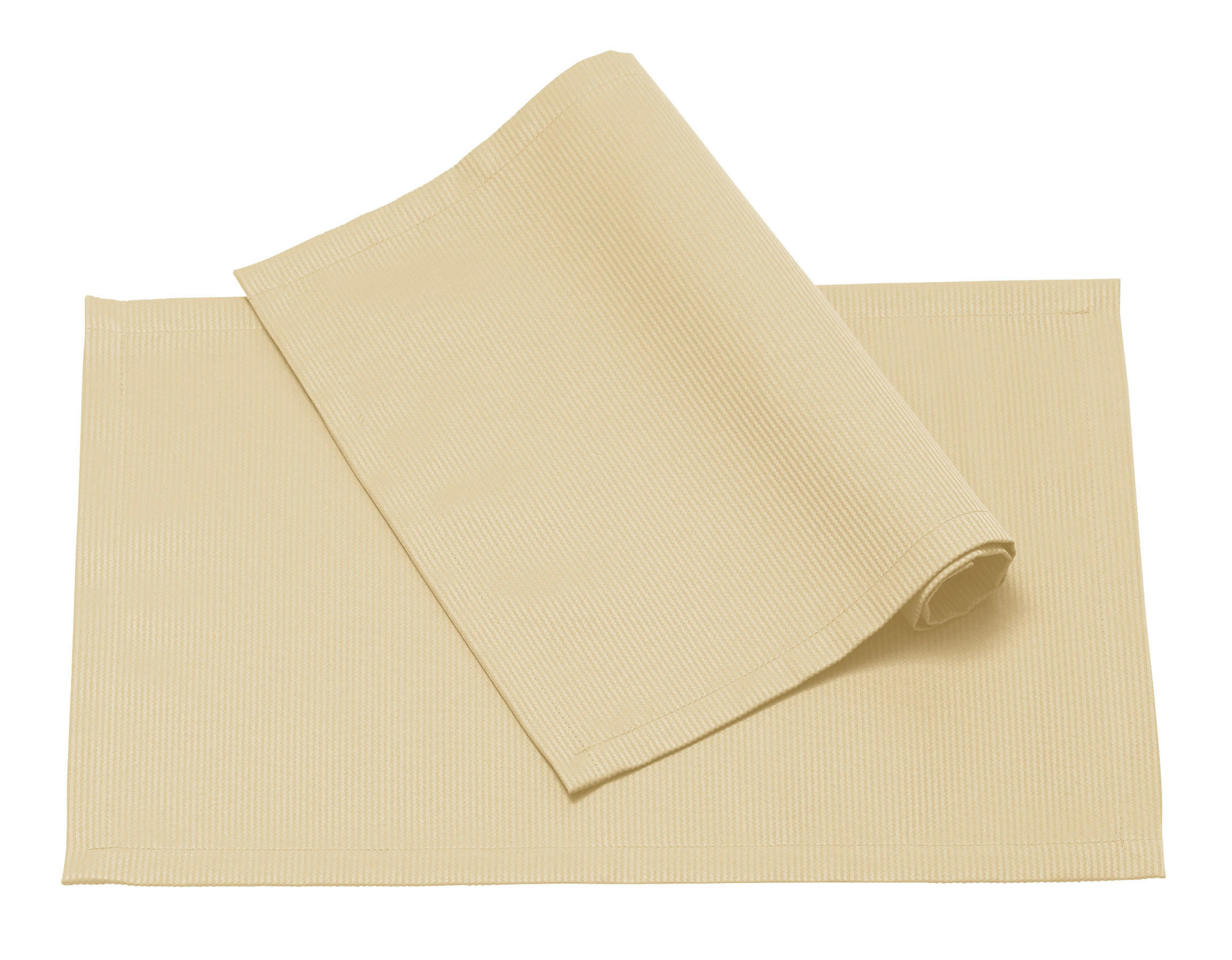 TISCHSET Textil Jacquard Perlmutt 32/48 cm  - Perlmutt, Basics, Textil (32/48cm) - Pichler