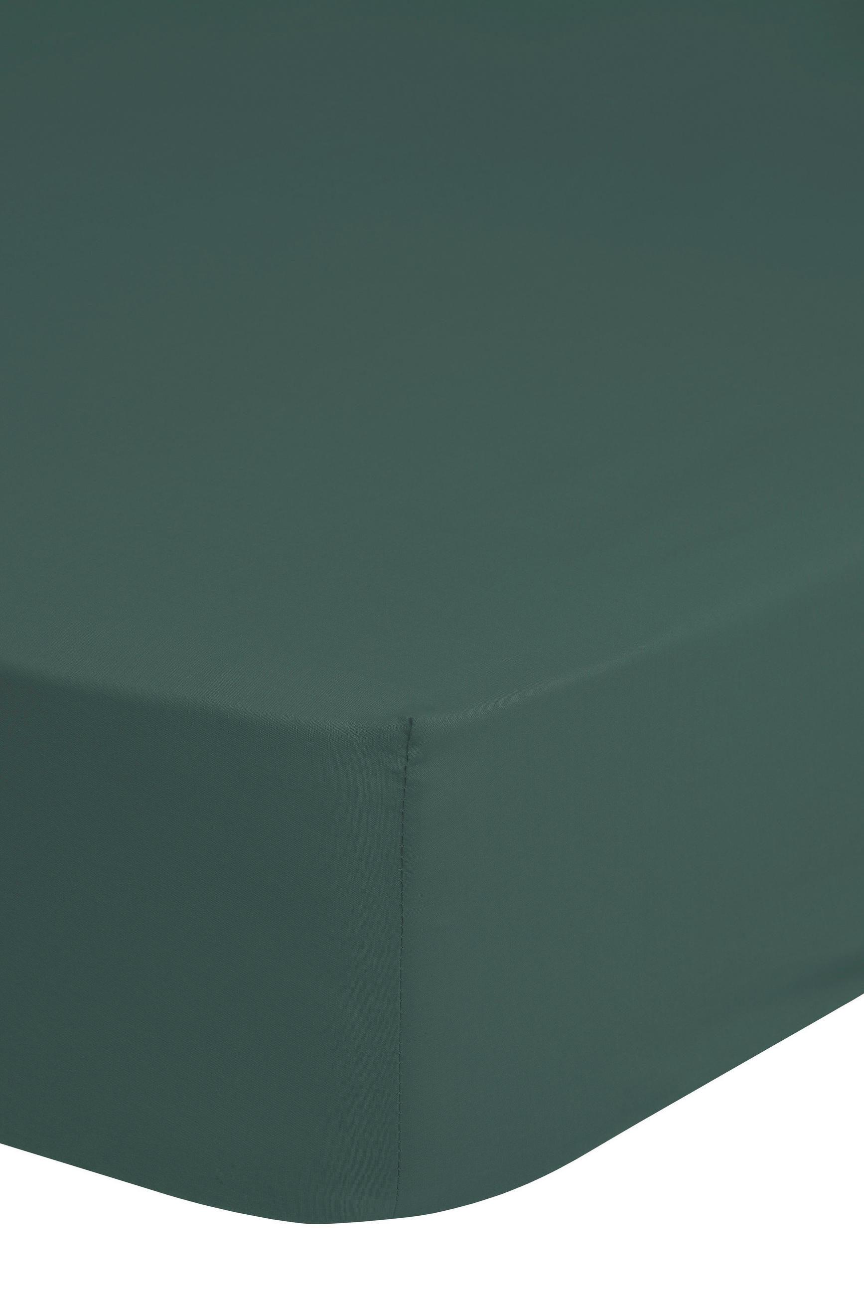 SPANNBETTTUCH Hip Renforcé  - Olivgrün/Grün, Basics, Textil (160/200cm) - MID.YOU