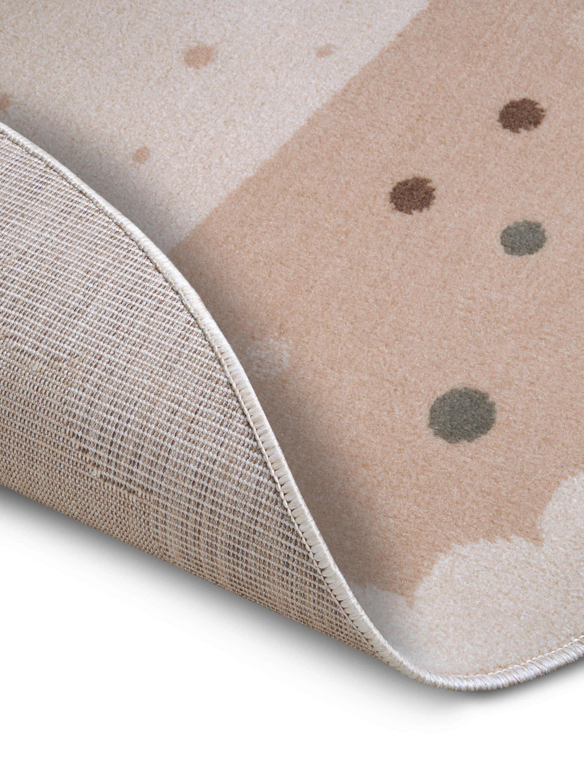 KINDERTEPPICH 140 cm Adventures  - Aprikose/Creme, Design, Kunststoff/Textil (140cm)