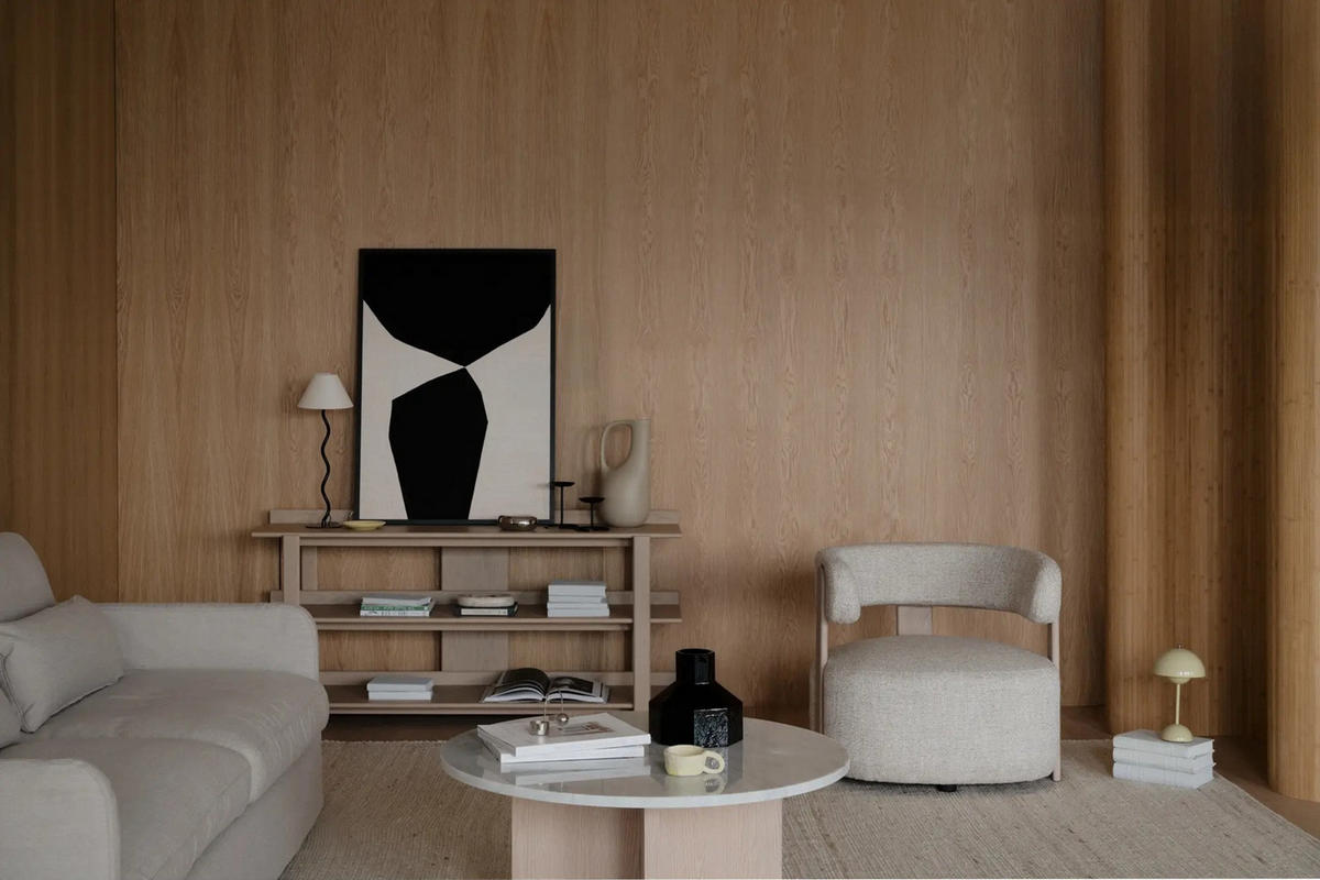 SIDOBORD i trä 150/43/75 cm  - ek Bianco, Klassisk, trä (150/43/75cm) - Rowico