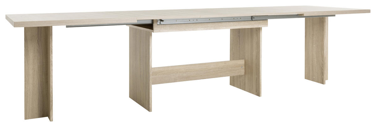 ESSTISCH in Holzwerkstoff 160/90/76 cm  - Eichefarben, KONVENTIONELL, Holzwerkstoff (160/90/76cm) - MID.YOU