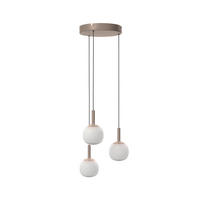 LED-HÄNGELEUCHTE 43/150 cm    - Weiss, Design, Glas/Metall (43/150cm) - Novel