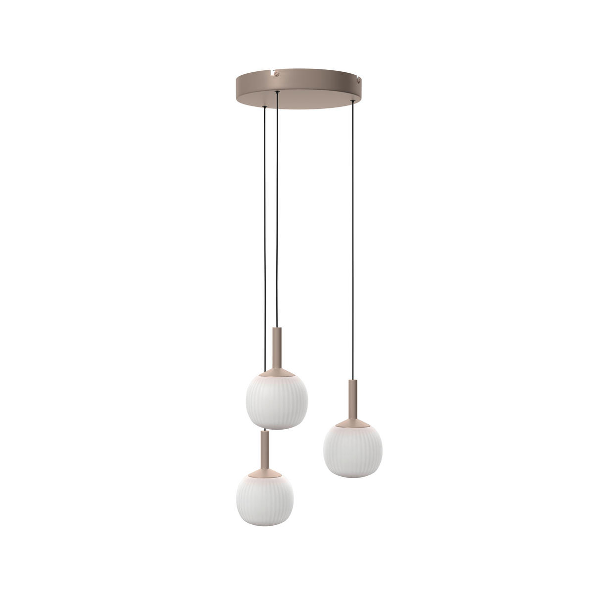 LED-HÄNGELEUCHTE 43/150 cm    - Weiss, Design, Glas/Metall (43/150cm) - Novel