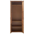 GARDEROBENSCHRANK  in 75/208/37 cm  - Wildeiche/Anthrazit, Natur, Holz/Holzwerkstoff (75/208/37cm) - Waldwelt