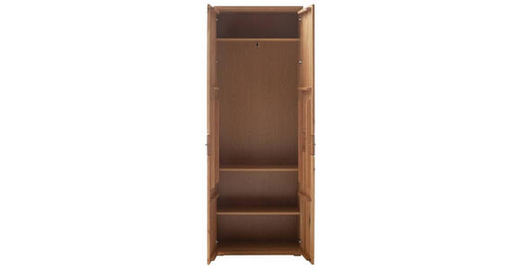 GARDEROBENSCHRANK in 75/208/37 cm - Wildeiche/Anthrazit, Natur, Holz/Holzwerkstoff (75/208/37cm) - Waldwelt