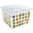 BOX MIT DECKEL 39/39/26 cm - Transparent/Multicolor, Basics, Kunststoff (39/39/26cm) - Plast 1 BOX MIT DECKEL 39/39/26 cm - Transparent/Multicolor, Basics, Kunststoff (39/39/26cm) - Plast 1