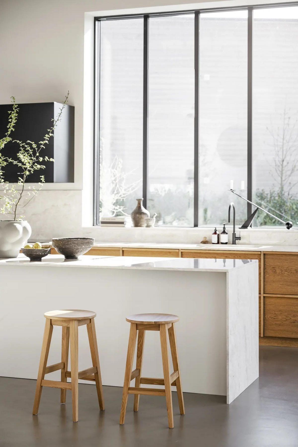 BARPALL i ekfärgad  - ekfärgad, Klassisk, trä (35/65/35cm) - Rowico