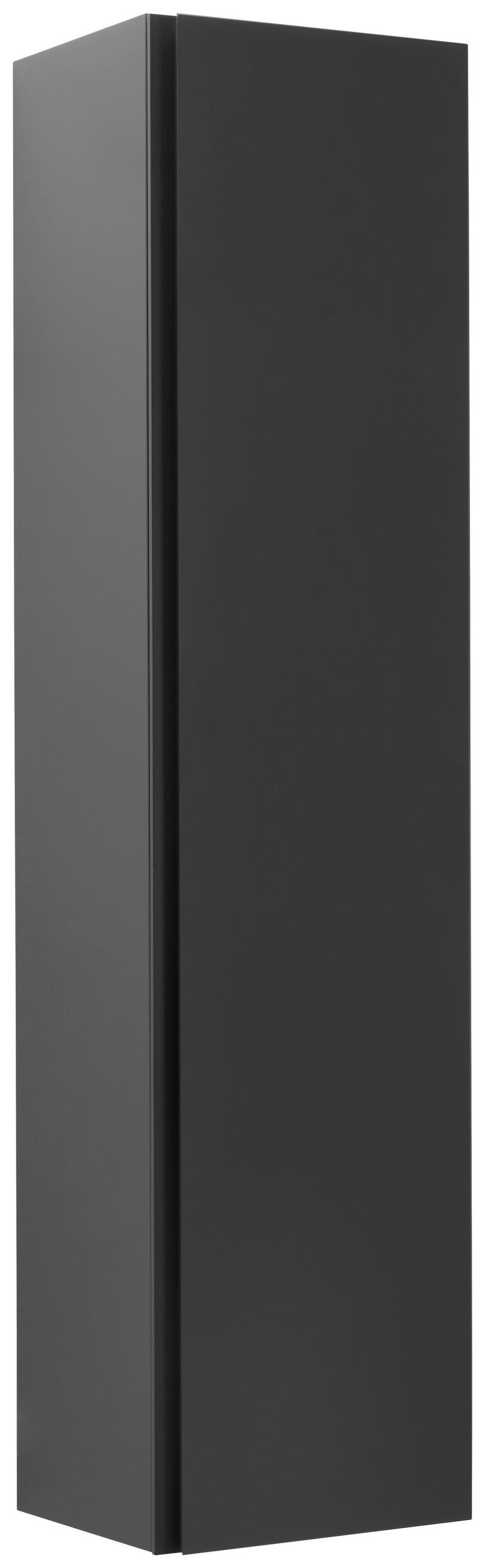 GARDEROBENSCHRANK  in 40/165/33 cm  - Anthrazit, Design, Holzwerkstoff (40/165/33cm) - Moderano
