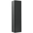 GARDEROBENSCHRANK  in 40/165/33 cm  - Anthrazit, Design, Holzwerkstoff (40/165/33cm) - Moderano