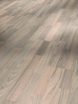 Laminatboden Ocean-Teak Basic 400  per  m² - Hellgrau/Teakfarben, KONVENTIONELL, Holzwerkstoff (128,5/19,4/0,8cm) - Parador