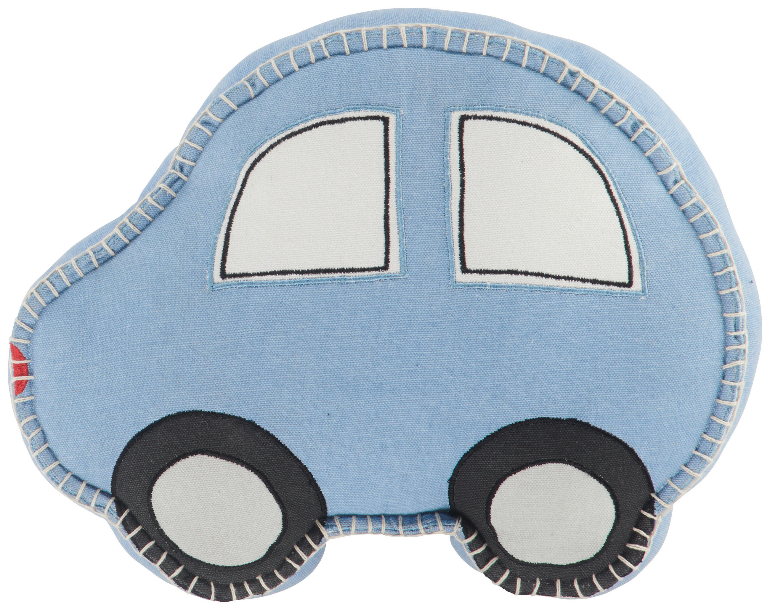 ZIERKISSEN  25/30 cm   - Blau, Basics, Textil (25/30cm) - Patinio