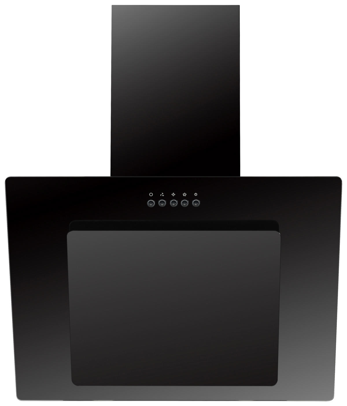 FLÄKTKÅPA CH21060SBZ  - svart, Trend, metall/glas (59,8/72,7-110,7/30,5cm) - Respekta