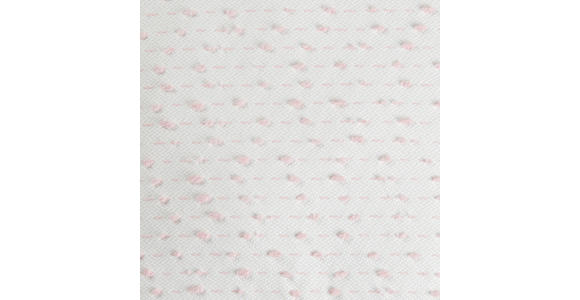 ZIERKISSEN  40/60 cm   - Rosa/Weiß, Trend, Textil (40/60cm) - Novel