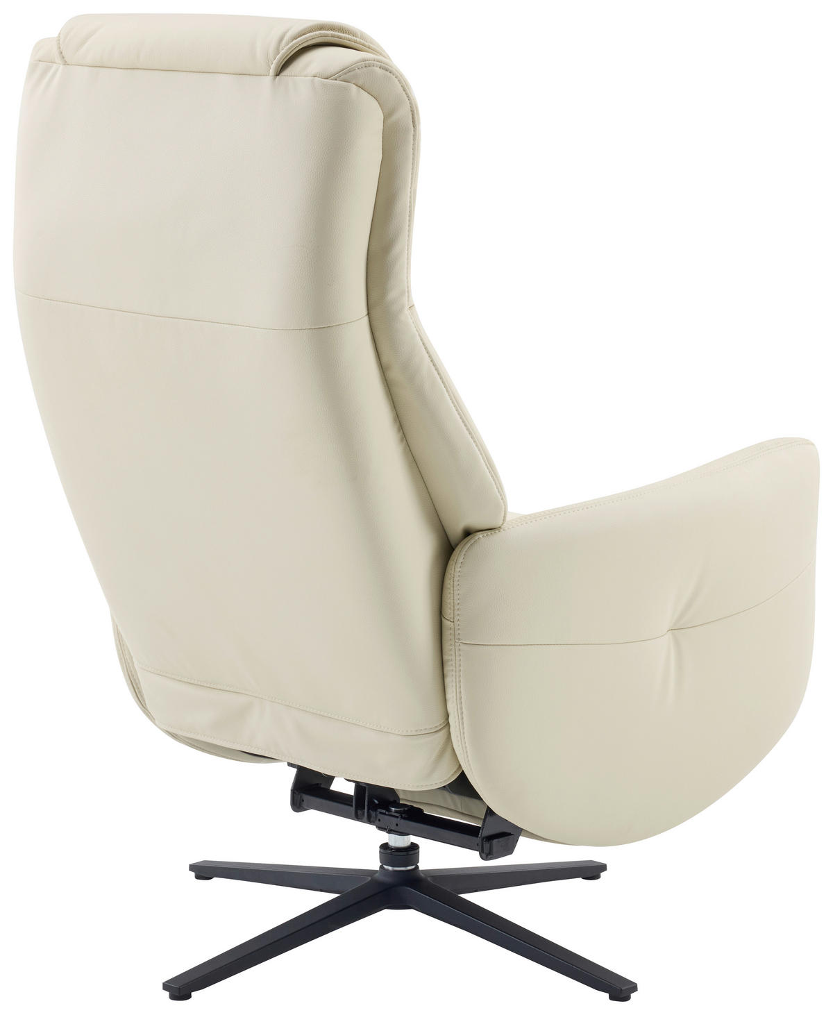 MASSAGESESSEL Echtleder Lederlook Beige    - Beige, Design, Leder/Textil (77/113/90cm) - Xora