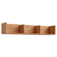 WANDREGAL 130/22/25 cm  - Eichefarben, Natur, Holz (130/22/25cm) - Linea Natura