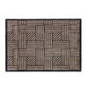 FUSSMATTE - Anthrazit/Beige, Design, Textil (67/100cm) - Schöner Wohnen Teppi