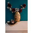Dekoclip-Set 4-tlg. - Bordeaux, Kunststoff/Metall (9/4,5cm)