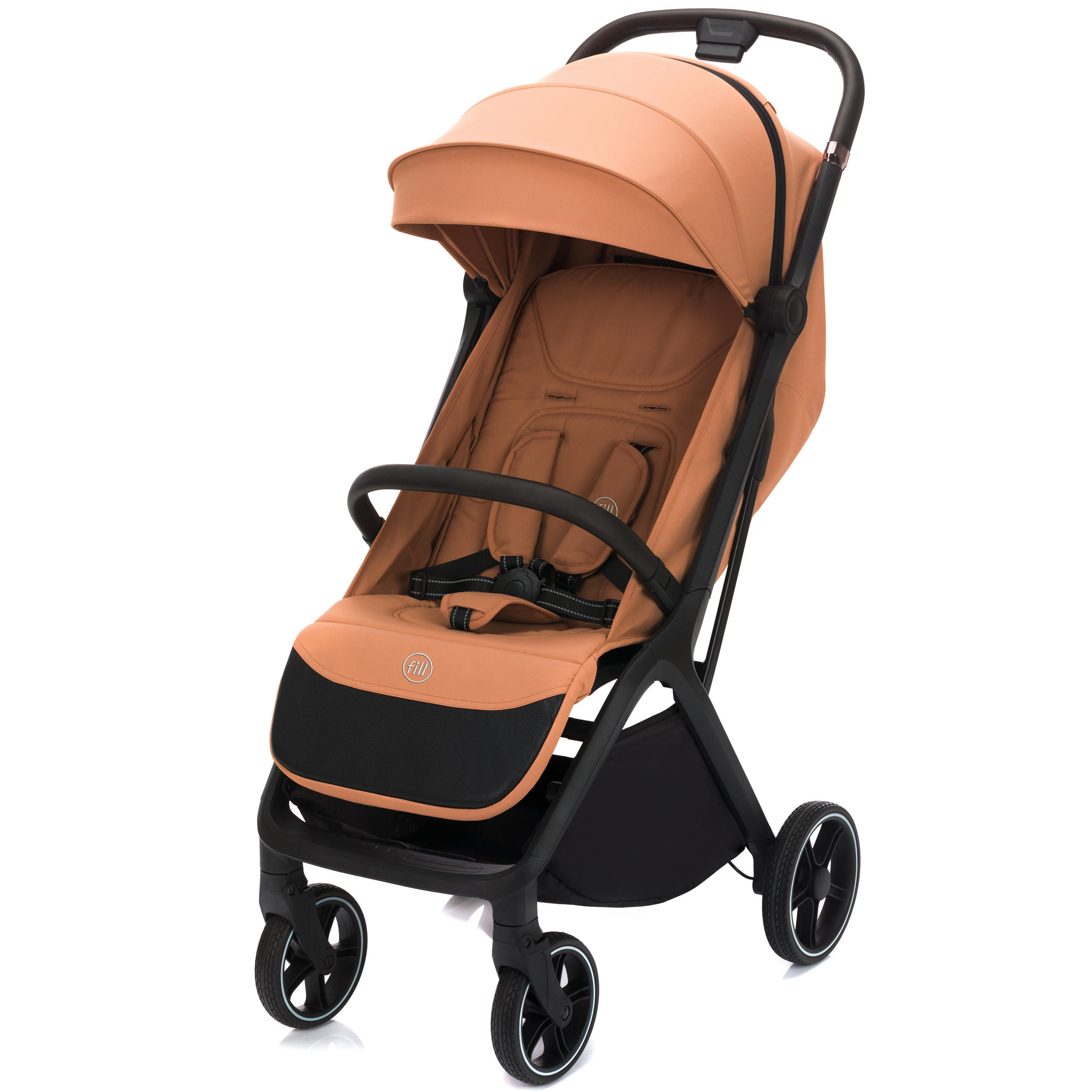BUGGY Cooper  - Sandfarben/Schwarz, Basics (50/107/69cm) - Fillikid