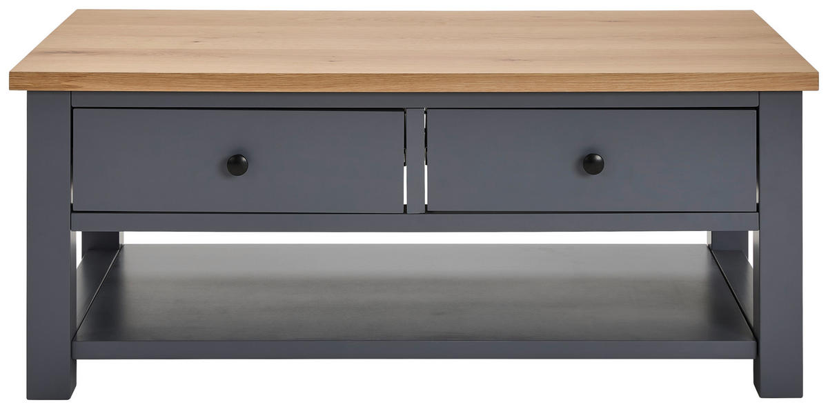 COUCHTISCH in Holz, Holzwerkstoff  - Dunkelgrau/Silberfarben, Lifestyle, Holz/Holzwerkstoff (110/45/60cm) - MID.YOU