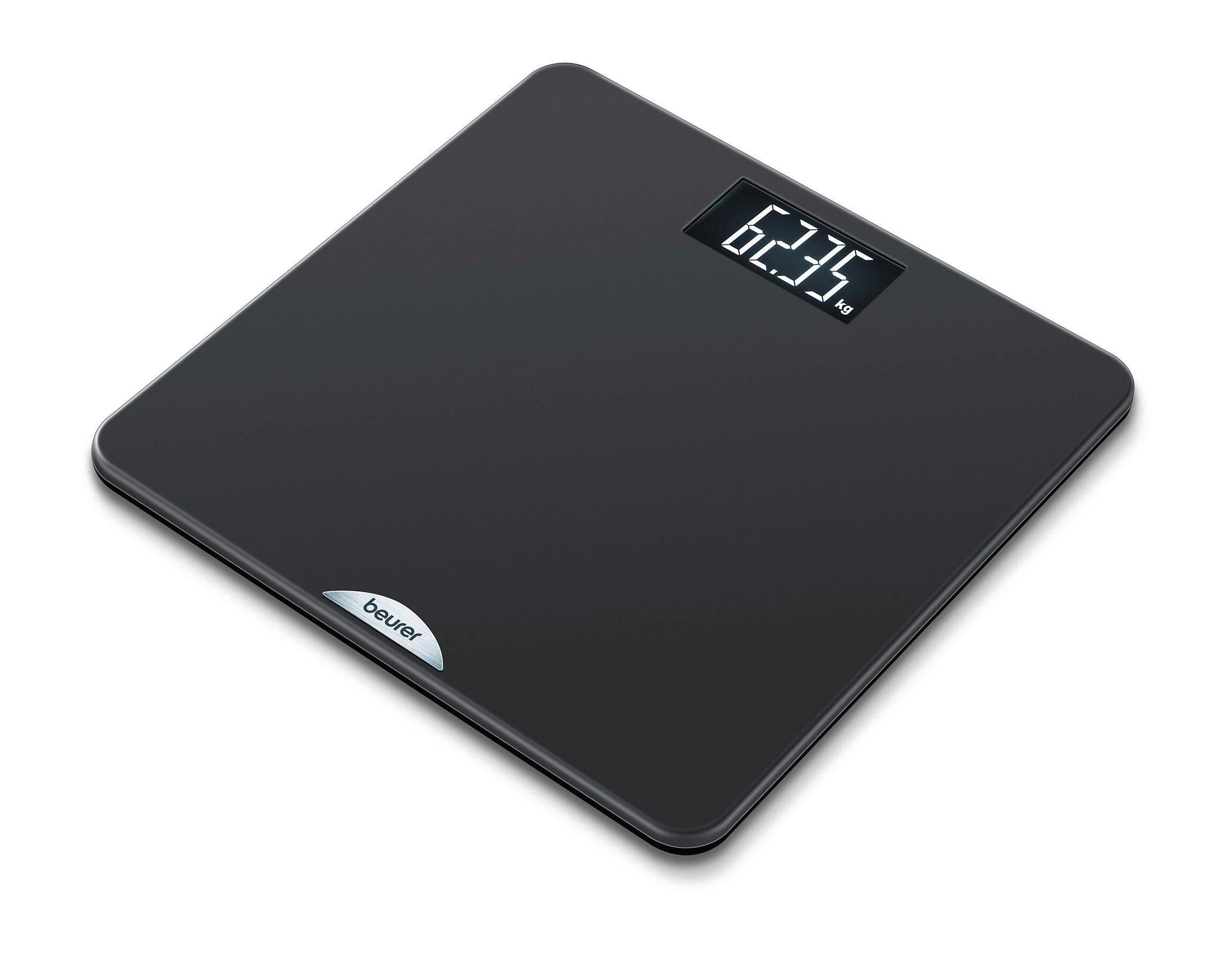 PERSONENWAAGE - Schwarz, Basics (31.6/4.1/32.5cm) - Beurer