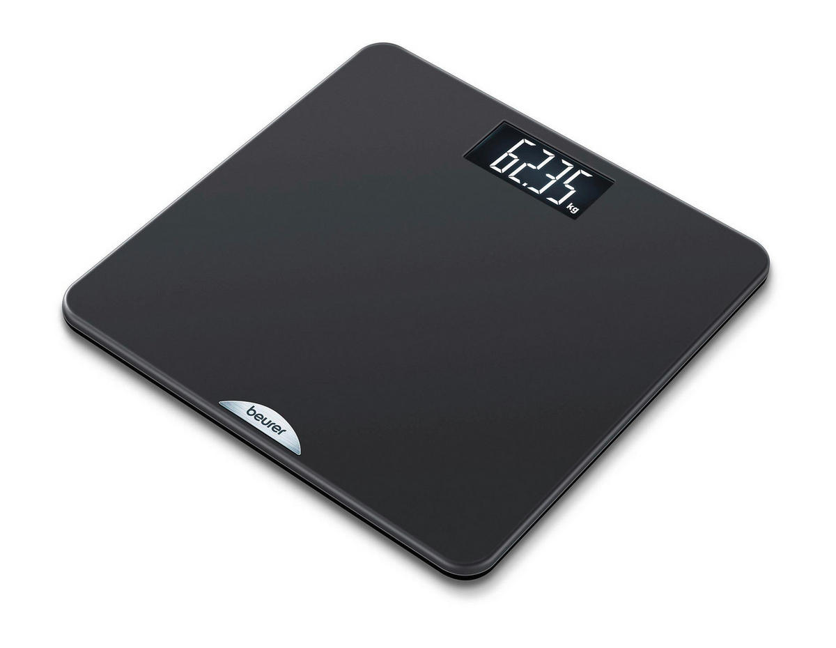 PERSONENWAAGE - Schwarz, Basics (31.6/4.1/32.5cm) - Beurer