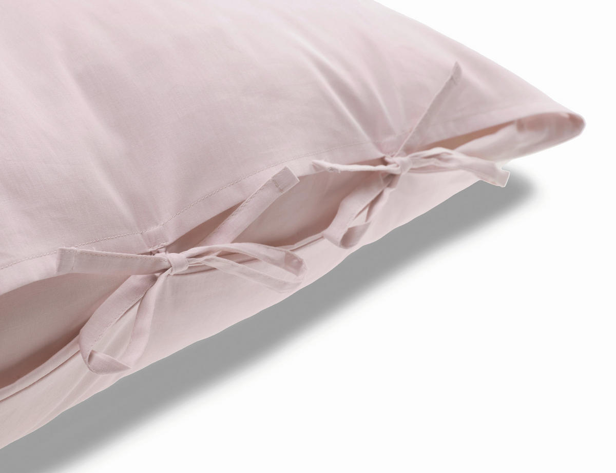 BETTWÄSCHE E-Join Renforcé 155/220 cm  - Altrosa/Rosa, Basics, Textil (155/220cm) - Esprit