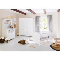 BABYZIMMER PINOLINO FLORENTINA  - Weiß, Trend, Holz/Holzwerkstoff - Pinolino