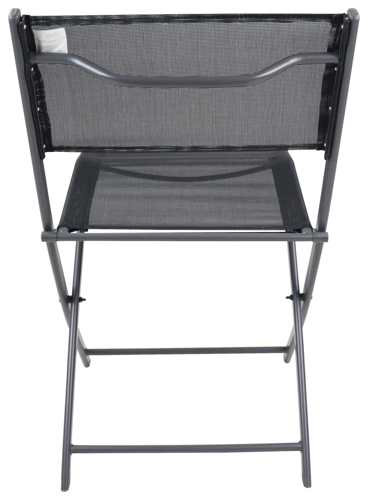 GARTENSTUHL-SET Metall, Textil Schwarz  - Schwarz, MODERN, Textil/Metall (45/79/46cm) - Ambia Garden